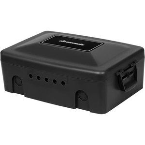 Outdoor Electrical Box, Waterproof Power Cord Protector, Black